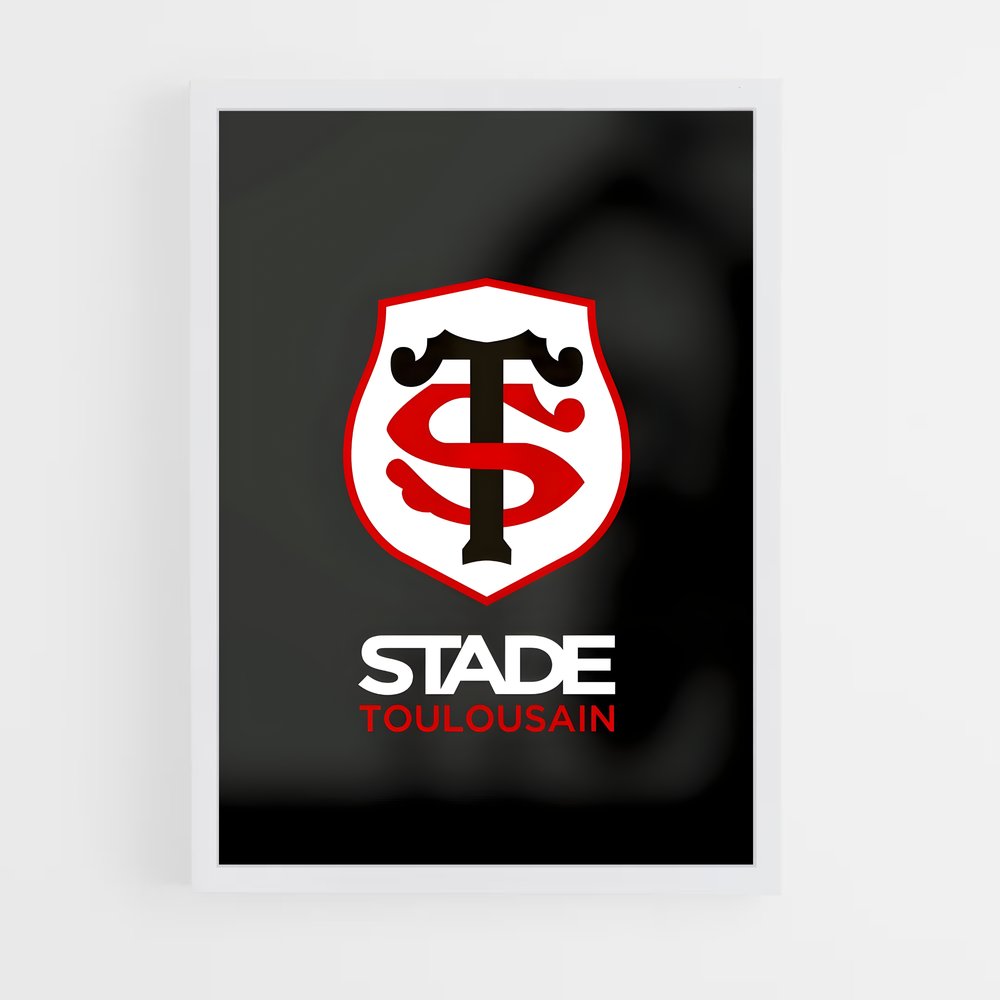 Poster Toulouse Forever – affiche Rugby (vue 3)
